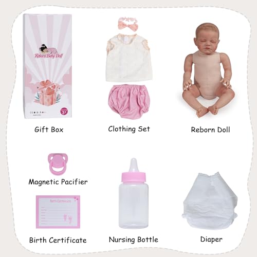 18 Inches Waterproof Full Vinyl Body Baby Doll P458