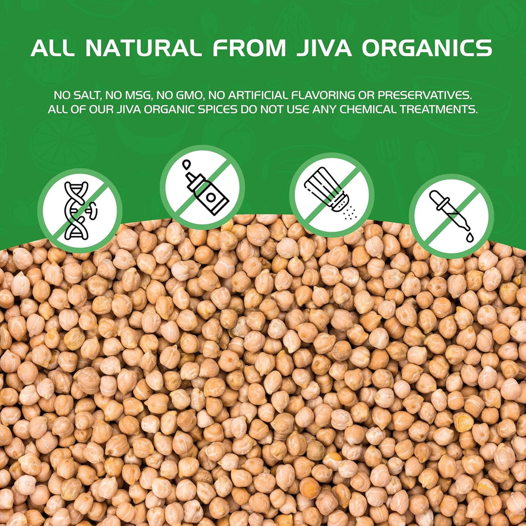 Raw Chickpeas 2 LB Bag V727