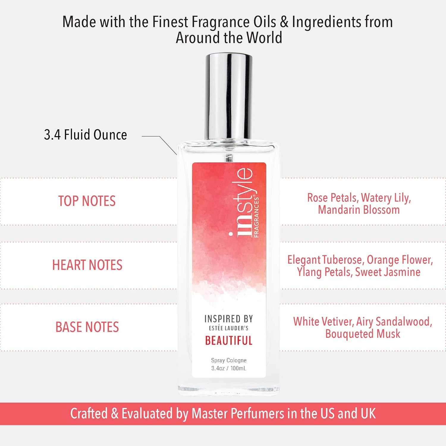 Women’s Eau de Toilette, 3.4 Fl Oz V342