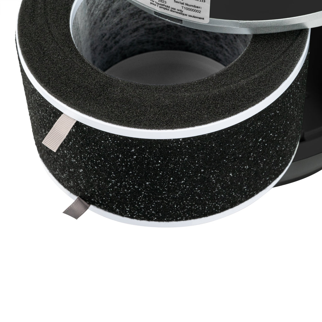 Black 3-in-1 Air Purifier Heater Fan G5689
