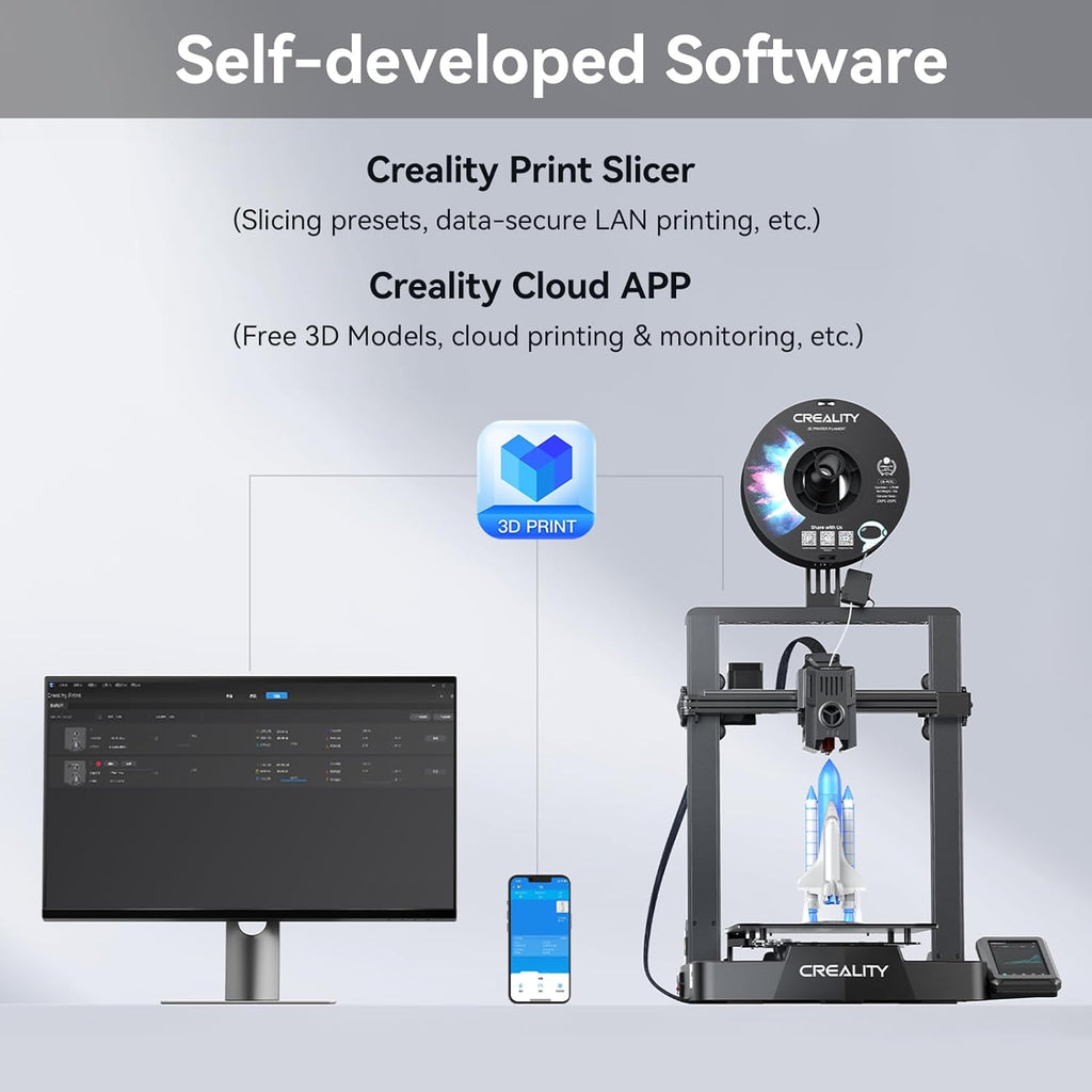 3D Printer 500mm/s 300℃ 220x220x240mm P409132