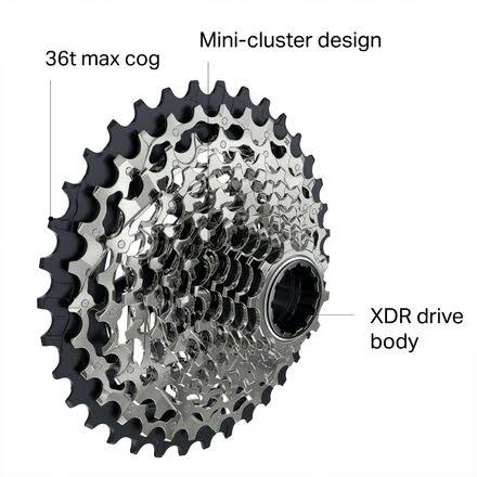 12-Speed Cassette Silver 10-36t U4091
