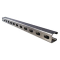 Strut Channel, 1-5/8x22 W, 10 ft. L, Silver Q9854