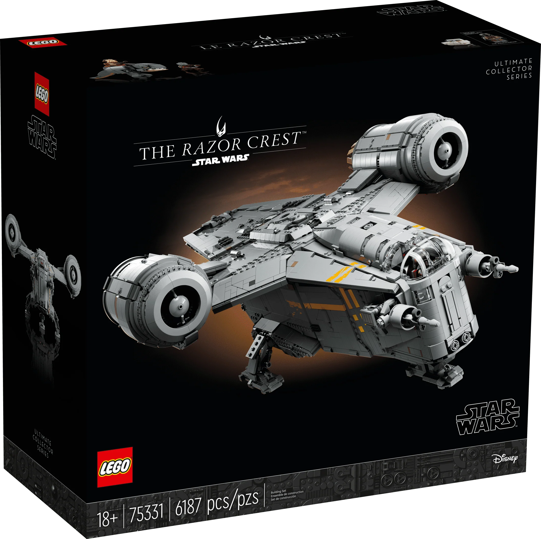 LEGO Star Wars The Razor Crest UCS Starship Set Z1885