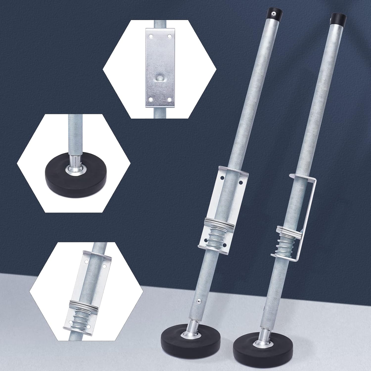 Adjustable Ladder Leveler Pair with Anti-Slip Foot Z4936