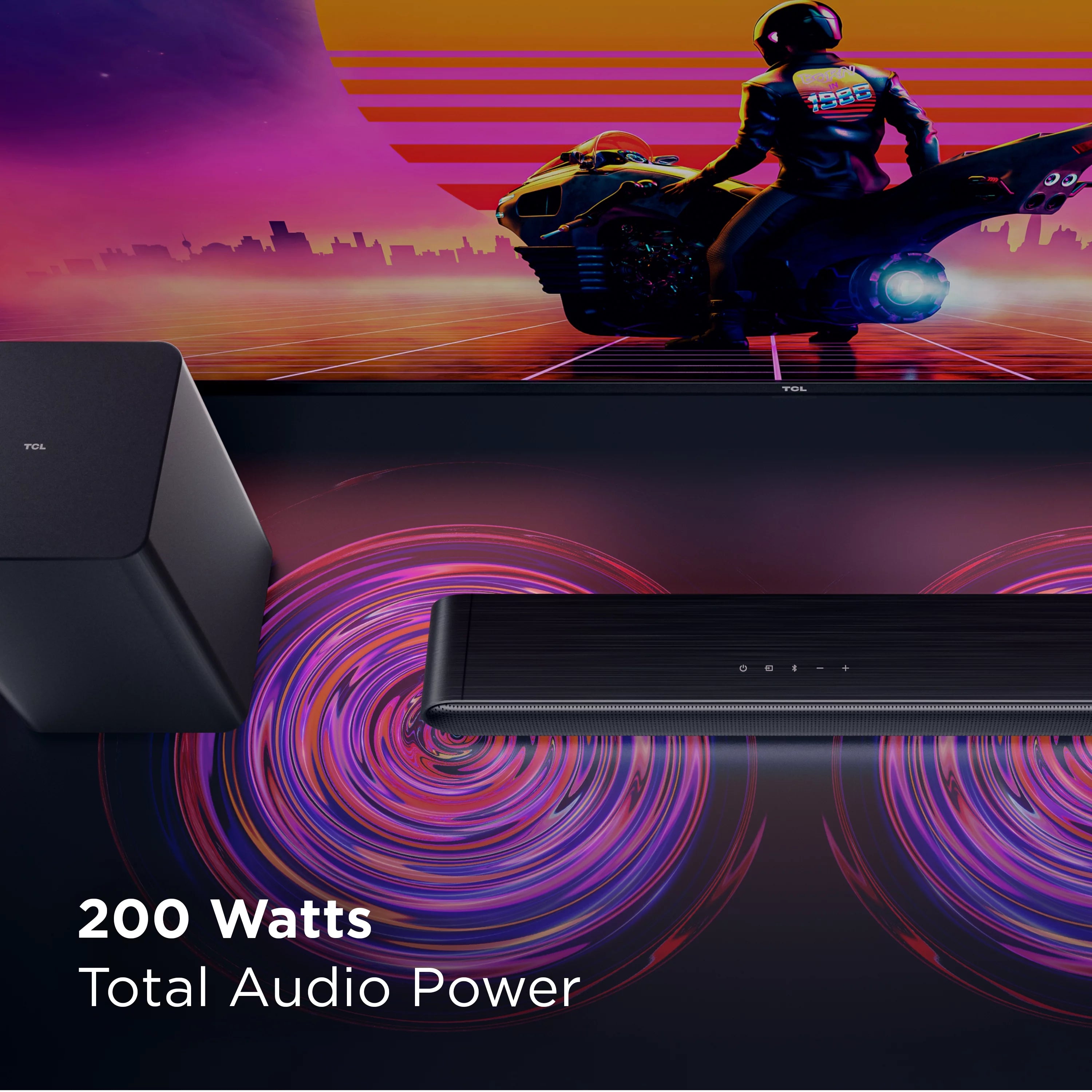 2.1 Channel Sound Bar with Wireless Subwoofer P426