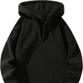 Solid color drop shoulder sweatshirt