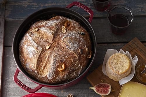 4 Qt. Round Cocotte Cherry Red I245