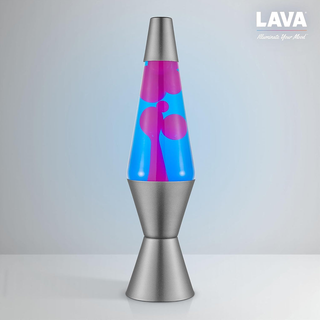 14.5" Purple Wax and Blue Liquid Motion Light O175067