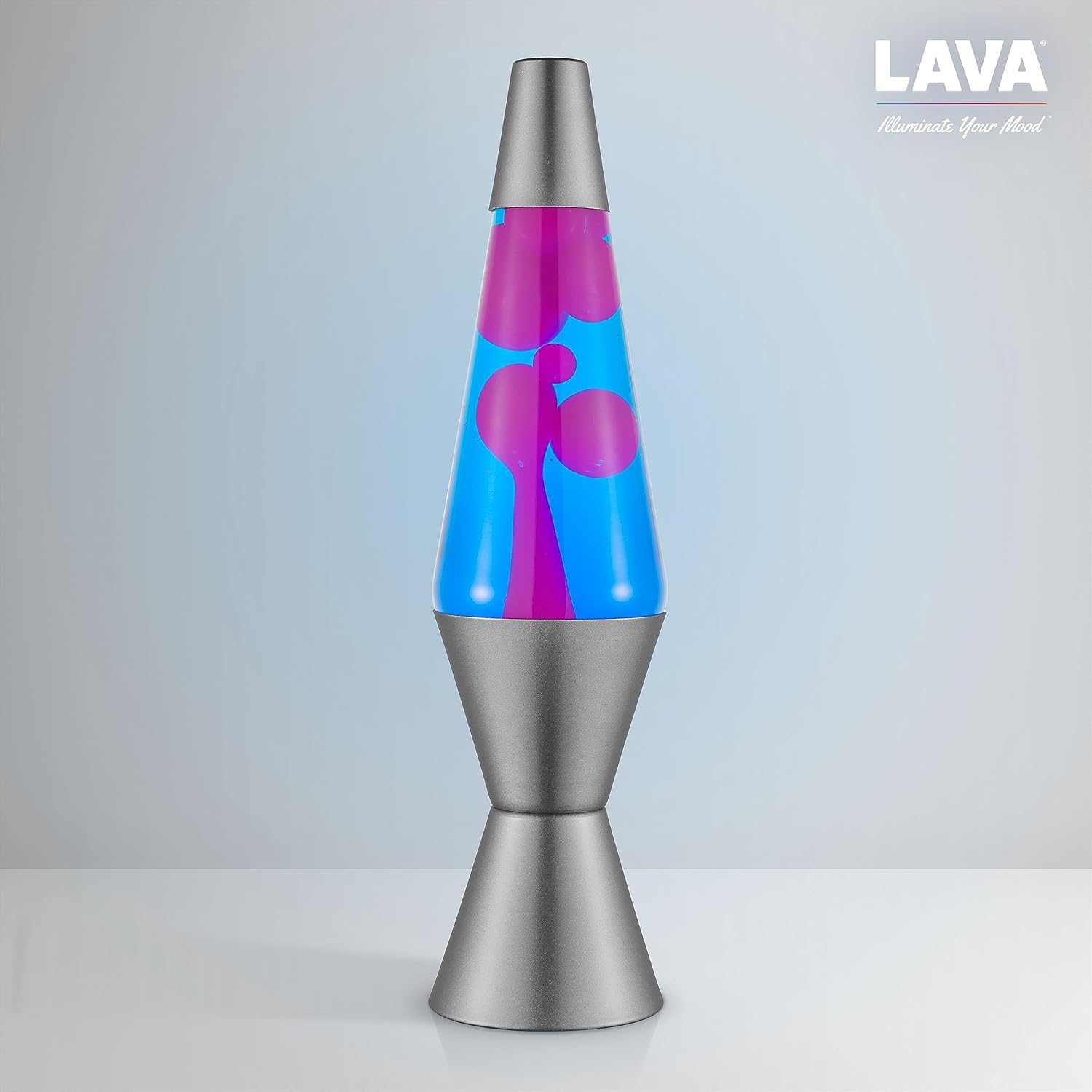 14.5" Purple Wax and Blue Liquid Motion Light O175067