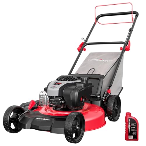 21-Inch Self Propelled Gas Lawn Mower with Steel Deck Q16320