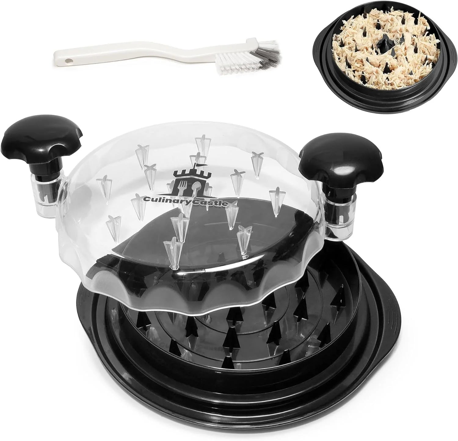 Chicken Breast Shredder Tool Twist (Black) Q936728