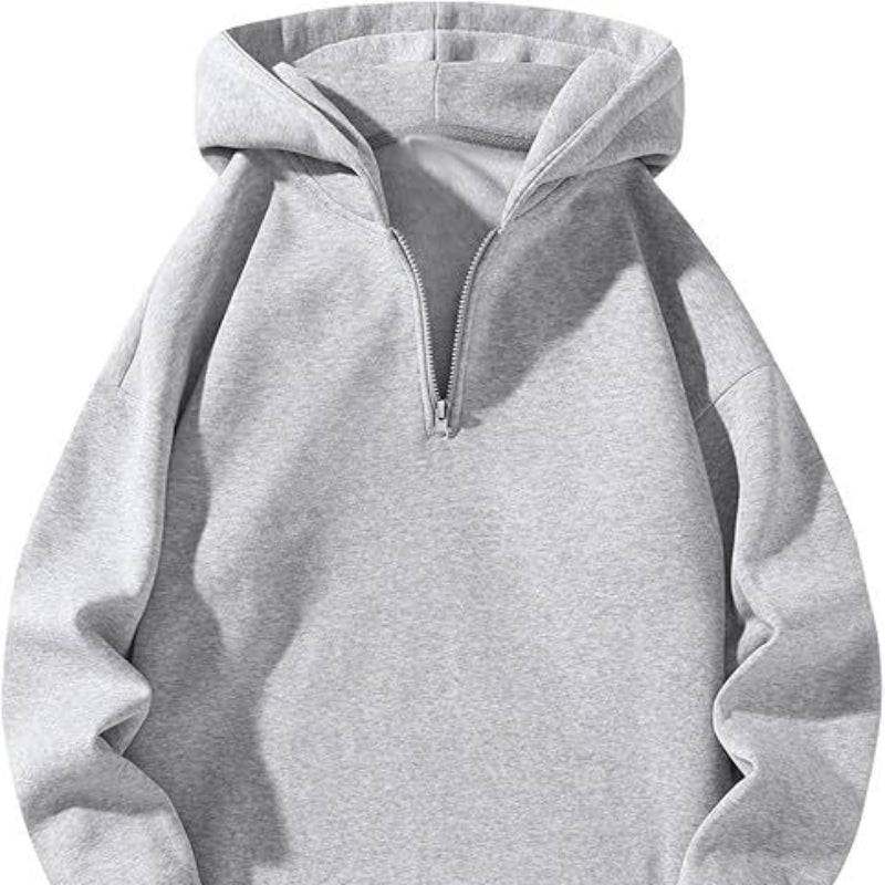 Solid color drop shoulder sweatshirt