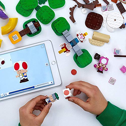 LEGO Super Mario Toad's Treasure Hunt Expansion Set 71368 Building Kit (464 Pieces) E55746