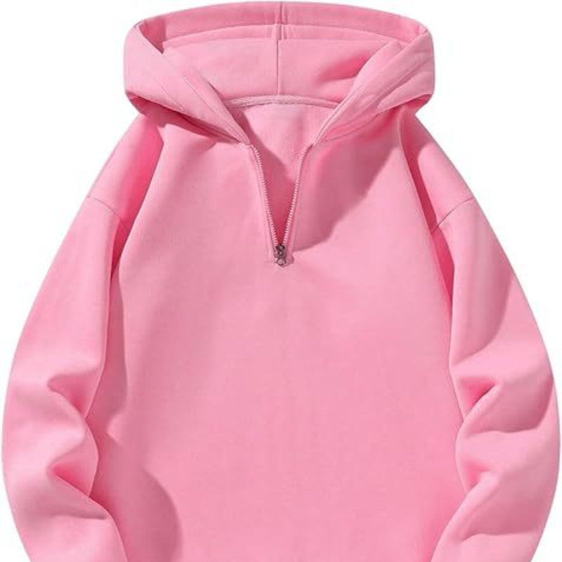 Solid color drop shoulder sweatshirt