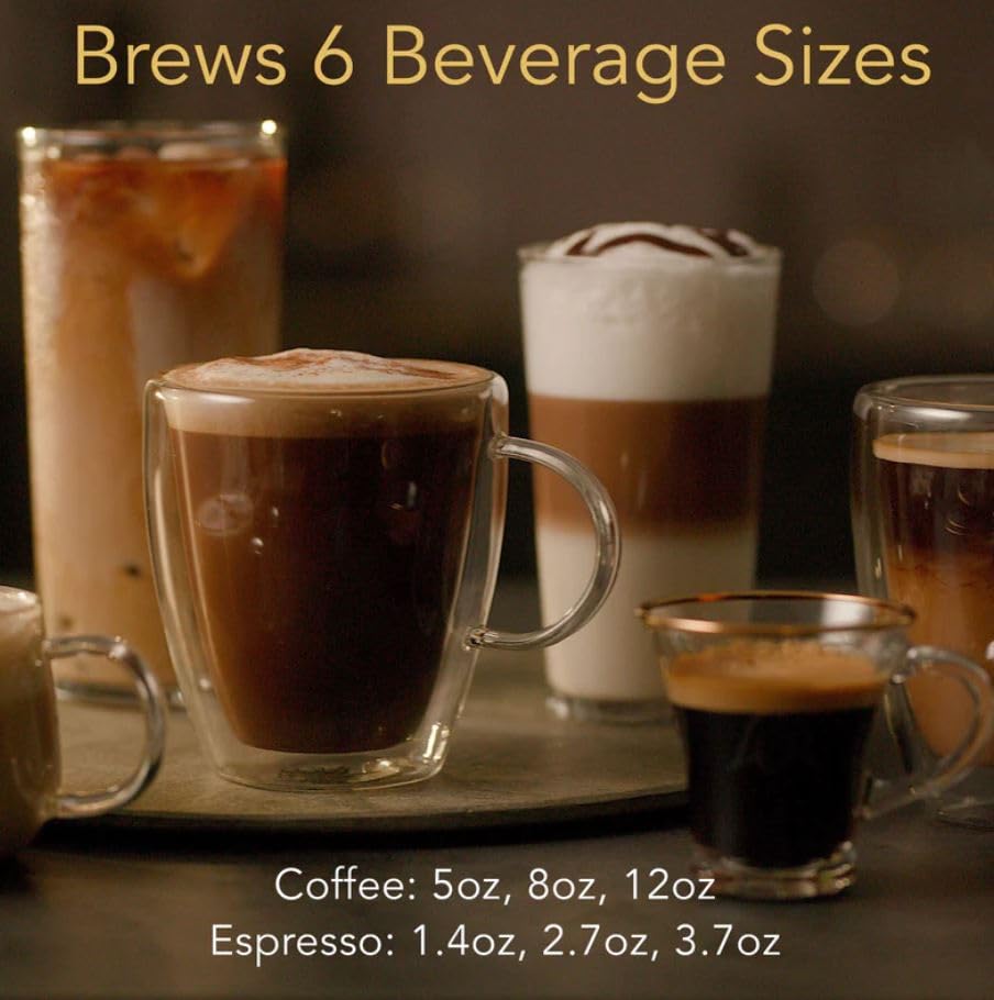 Matte Black Coffee and Espresso Machine Combo F52313