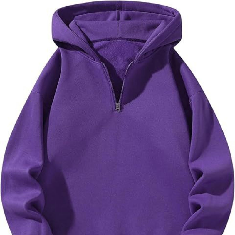 Solid color drop shoulder sweatshirt
