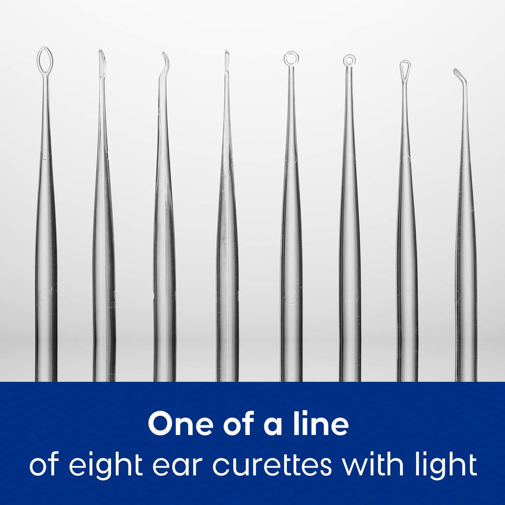 Lighted FlexLoop Ear Curette Tool, 52 Piece Set O163