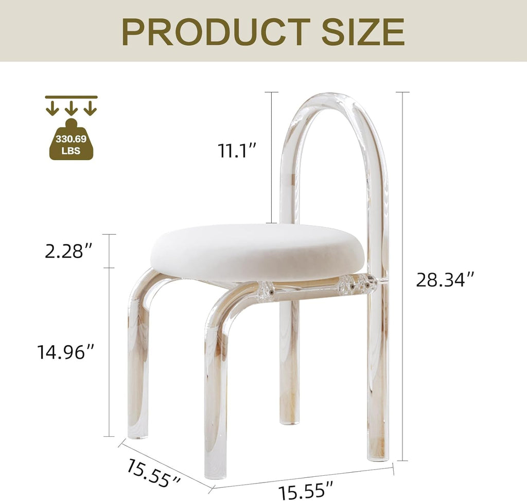 Clear Acrylic Chair F159