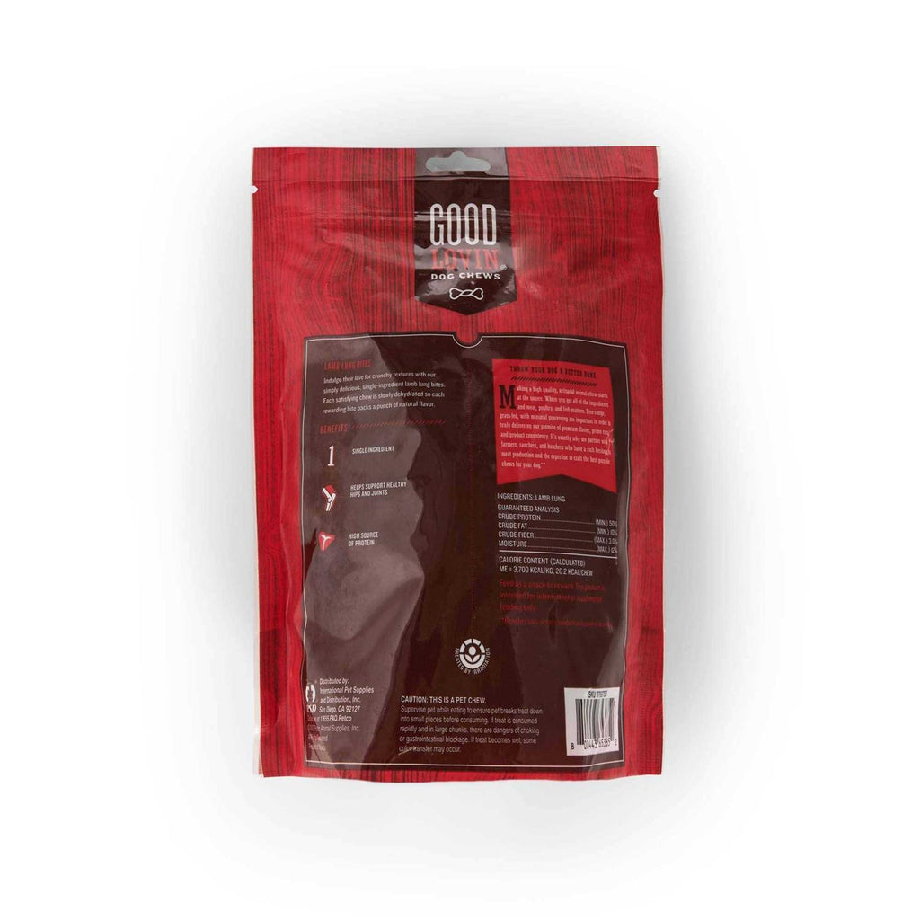 Lamb Lung Bites Dog Chews Z499211