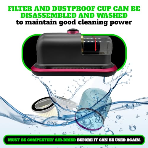 Cordless Mattress Vacuum Cleaner (Brilliant Red) J30419