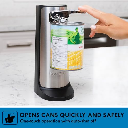 Silver & Black Electric Can Opener I85409