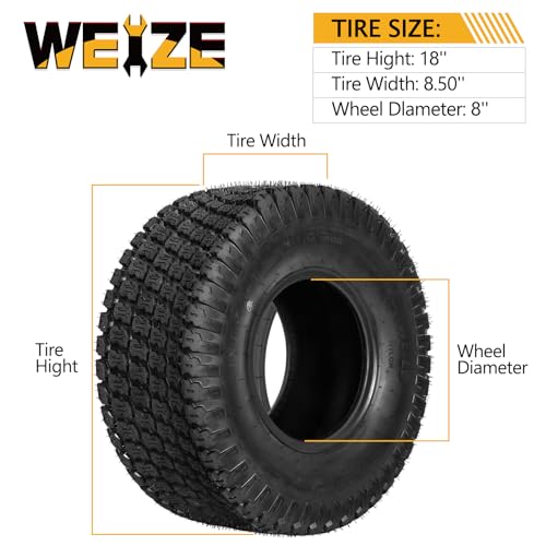 20x10.00-8 Lawn Mower Tire, Set of 2 D863538