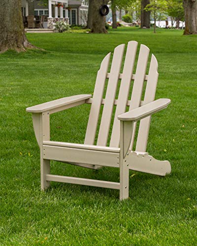 Polyethylene Outdoor Adirondack Chair and Outdoor Side Table L67116
