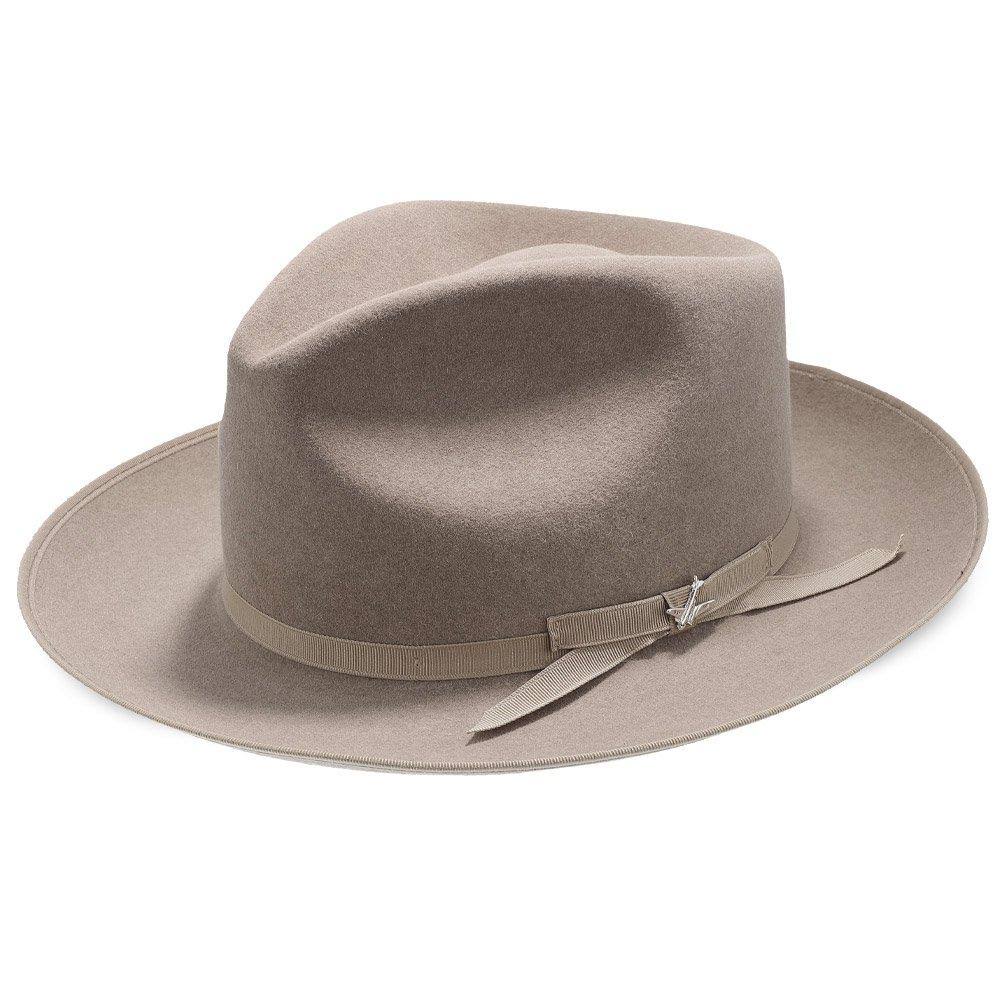 Silverbelly 7 Fur Felt Fedora Hat I261990