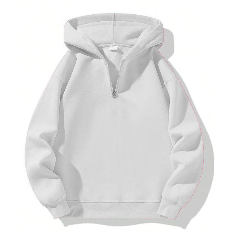 Solid color drop shoulder sweatshirt