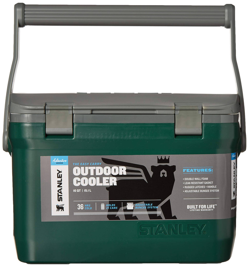 16 Quart Outdoor Cooler, Green Z8424