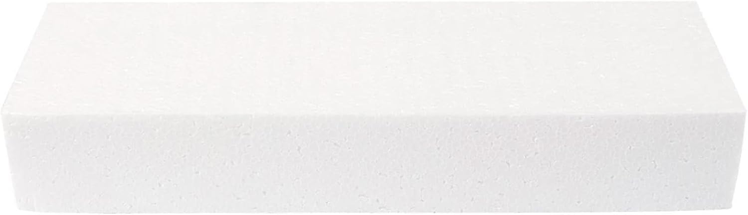 6 Pack 12x4x2 inch Polystyrene Foam Blocks Y491