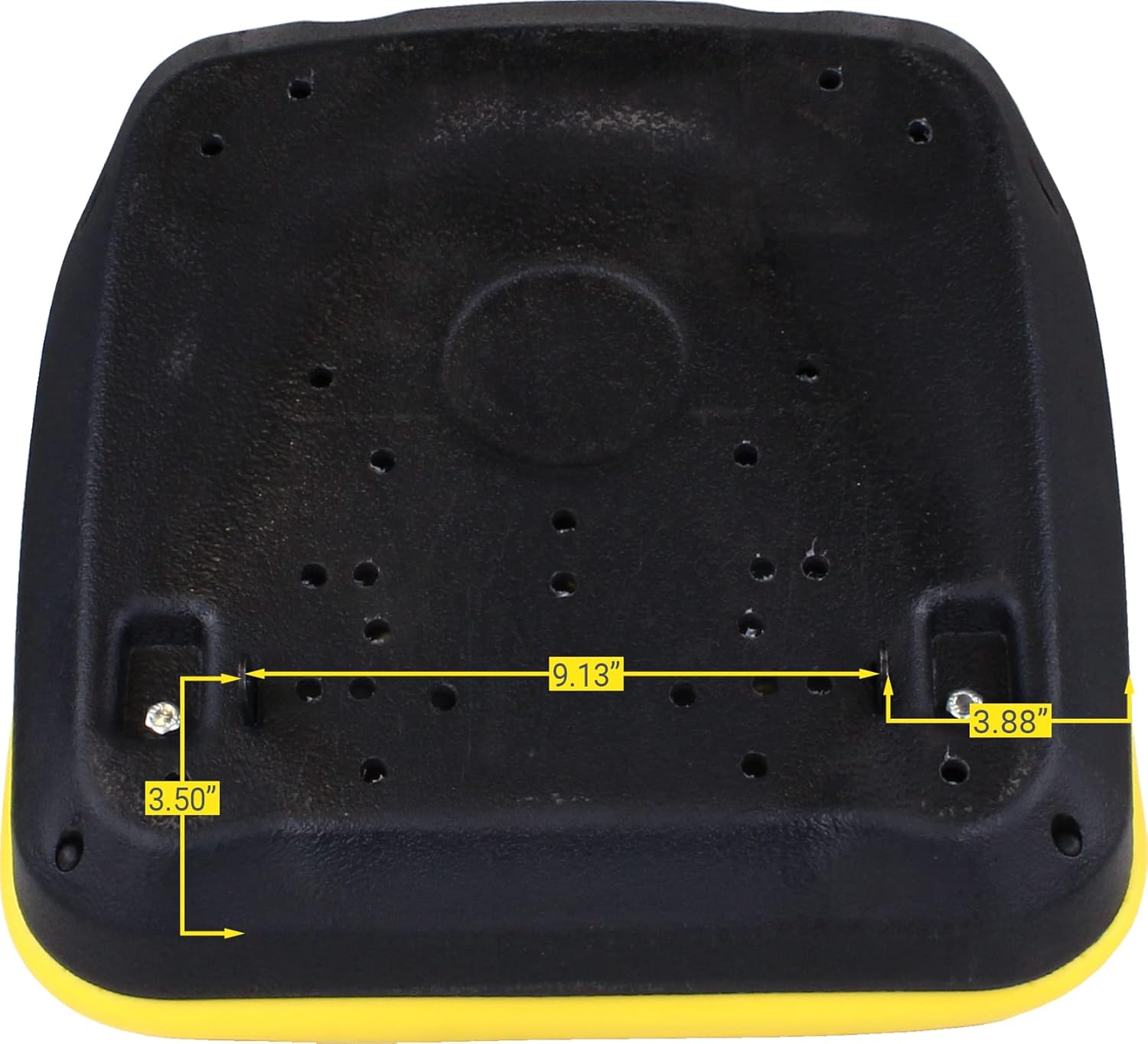 Mid/High Back Yellow Riding Mower Seat U51531