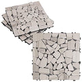 Natural Real Stone Interlocking Floor Deck Tiles 12"x12" K2202