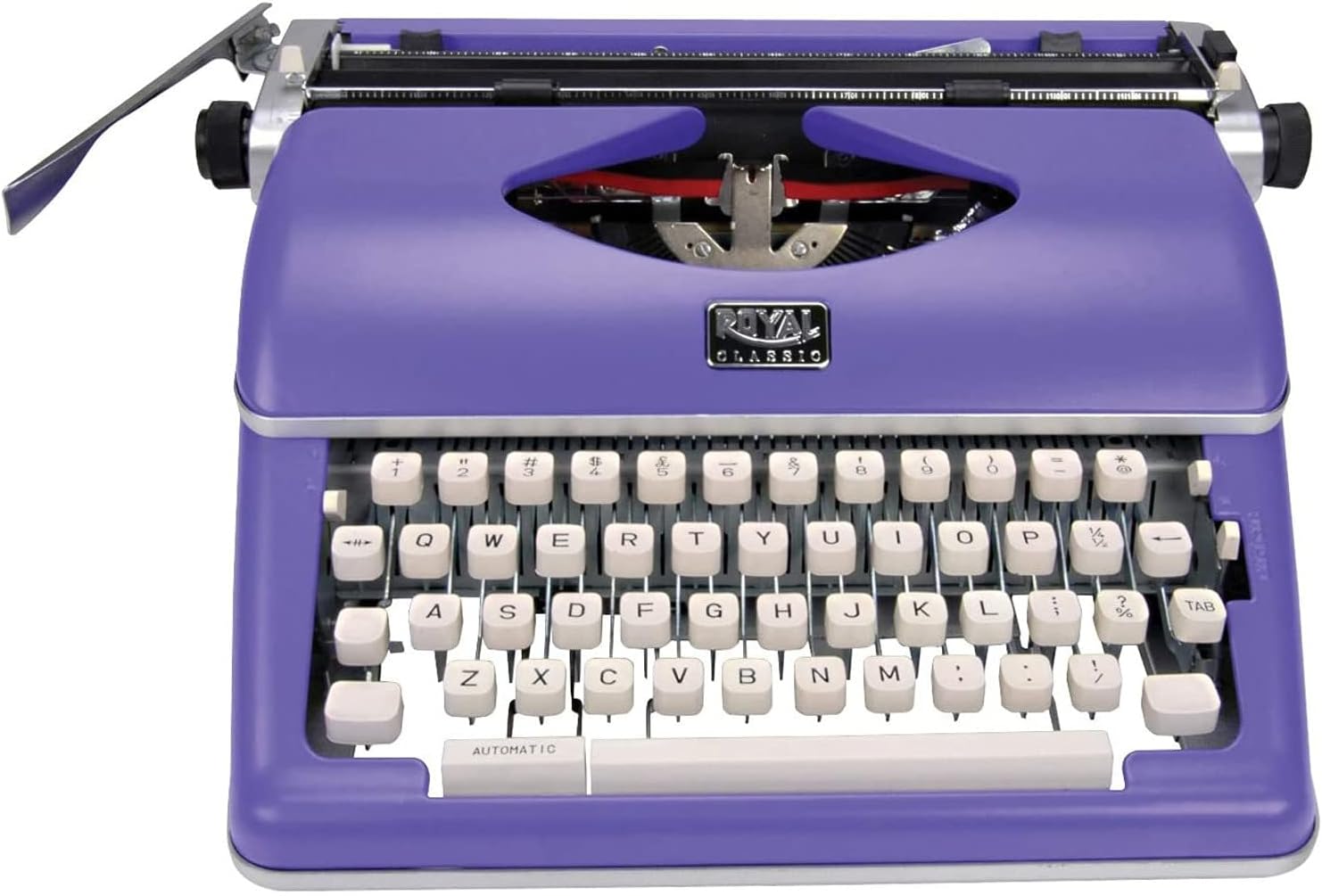 Purple Manual Typewriter Bundle with Extra Ribbons (2 Items) T969