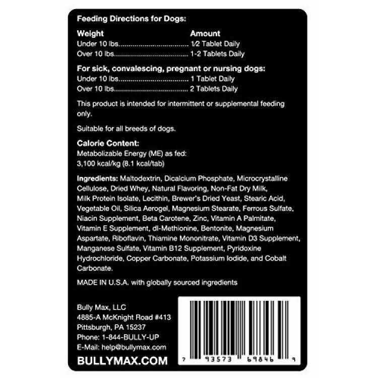 Bully Max Canine Supplement P74843
