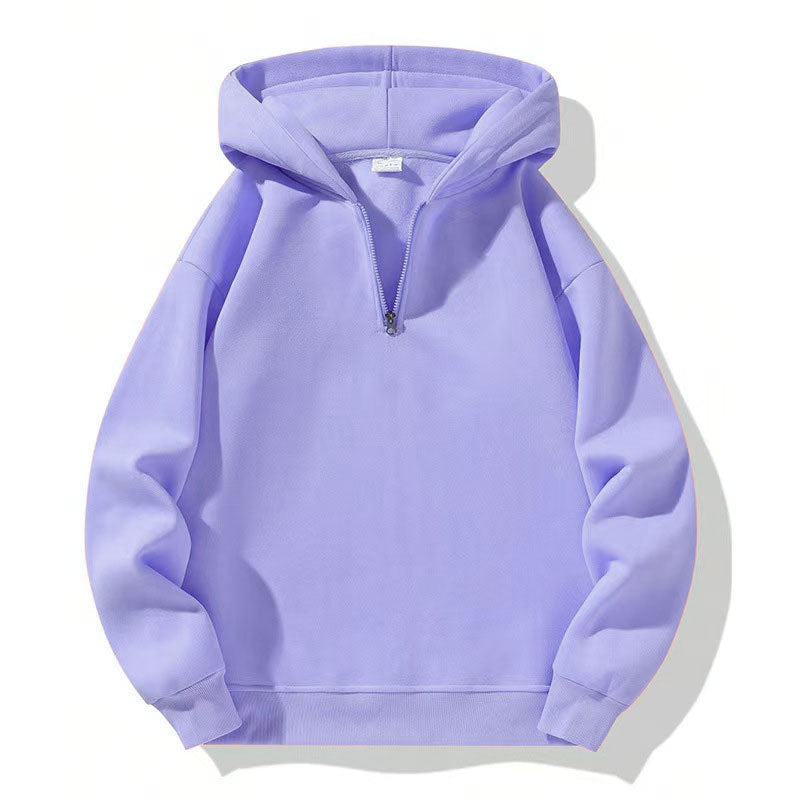 Solid color drop shoulder sweatshirt