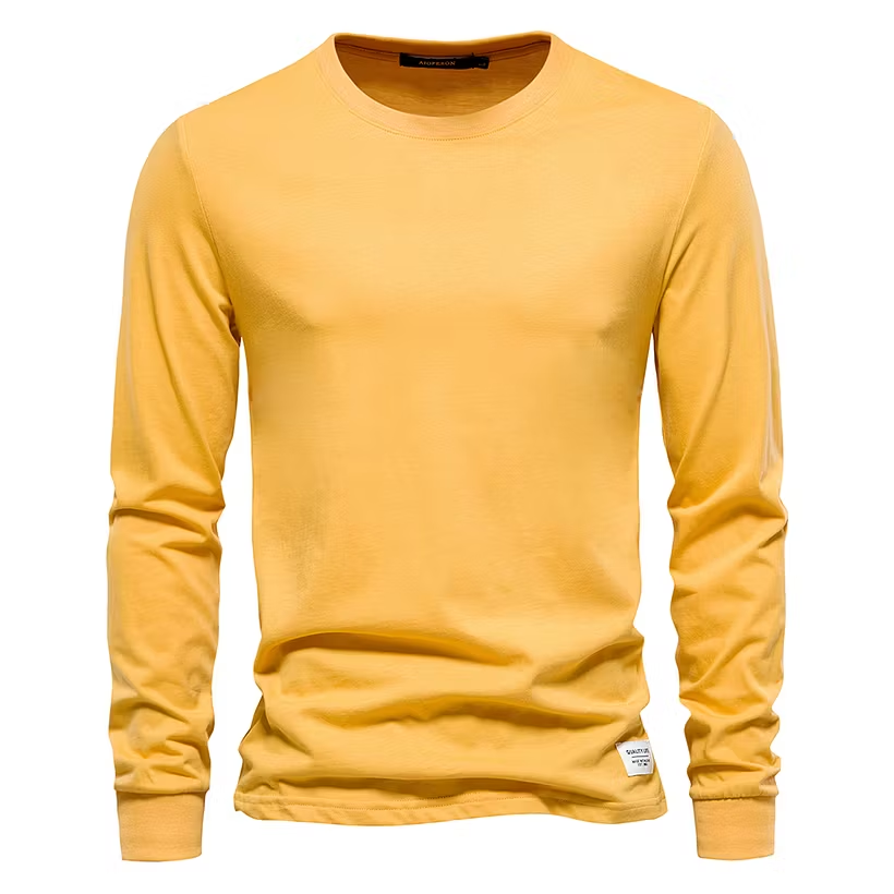 Essential Cotton Long-Sleeve T-Shirt