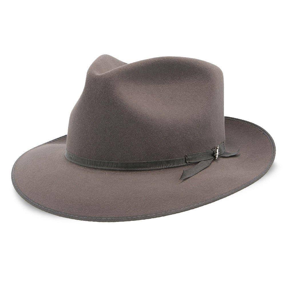 Silverbelly 7 Fur Felt Fedora Hat I261990
