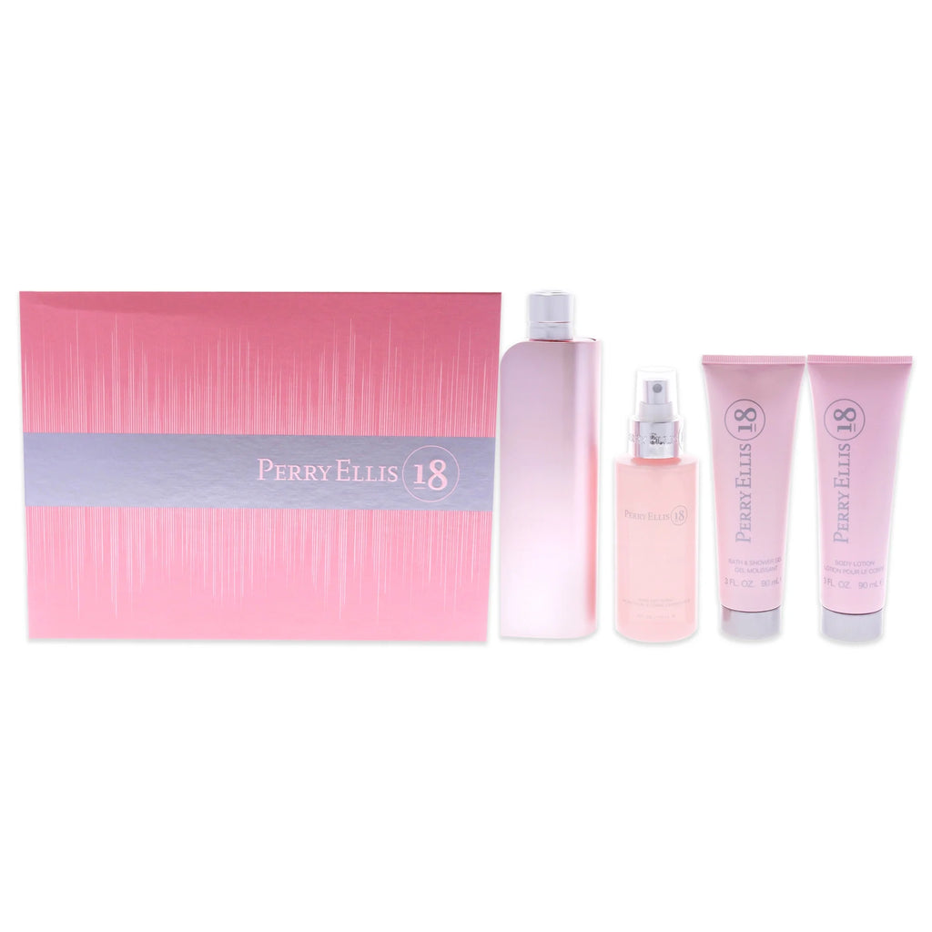 4 Pc Gift Set 3.4oz EDP Spray, 3oz Body Lotion, 4oz Body Mist, 3oz Bath and Shower Gel U838