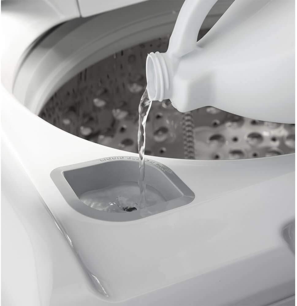 White Top Loading Washer with Stainless Steel Basket, 4.6 Cu. Ft. Capacity T627