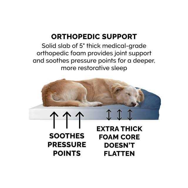 Quilted Orthopedic Sofa Pet Bed G319