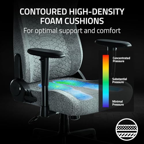 Black Ergonomic Gaming Chair with Lumbar Support N684967