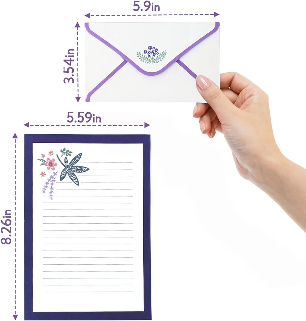 90PCS Stationery Paper and Envelopes Set G4694