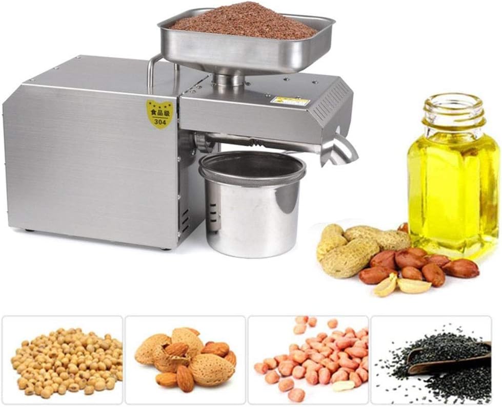 304 Stainless Steel Electric Oil Press Machine Q865