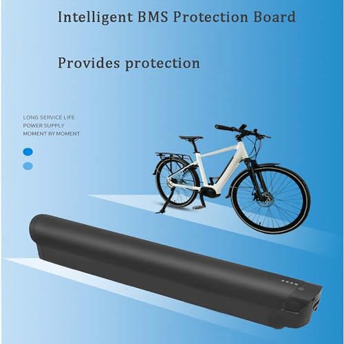 36V 10.4Ah Li-Ion E-Bike Down Tube Battery with Charger O3661