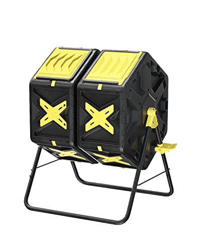 18.5 Gal BPA Free Single Rotating Chamber Compost Bin O38002