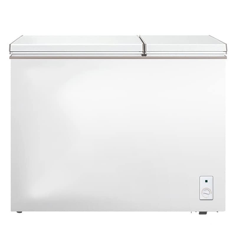 White 7.7 Cu.ft Double Door Chest Freezer with Removable Baskets O787