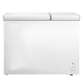 White 7.7 Cu.ft Double Door Chest Freezer with Removable Baskets O787