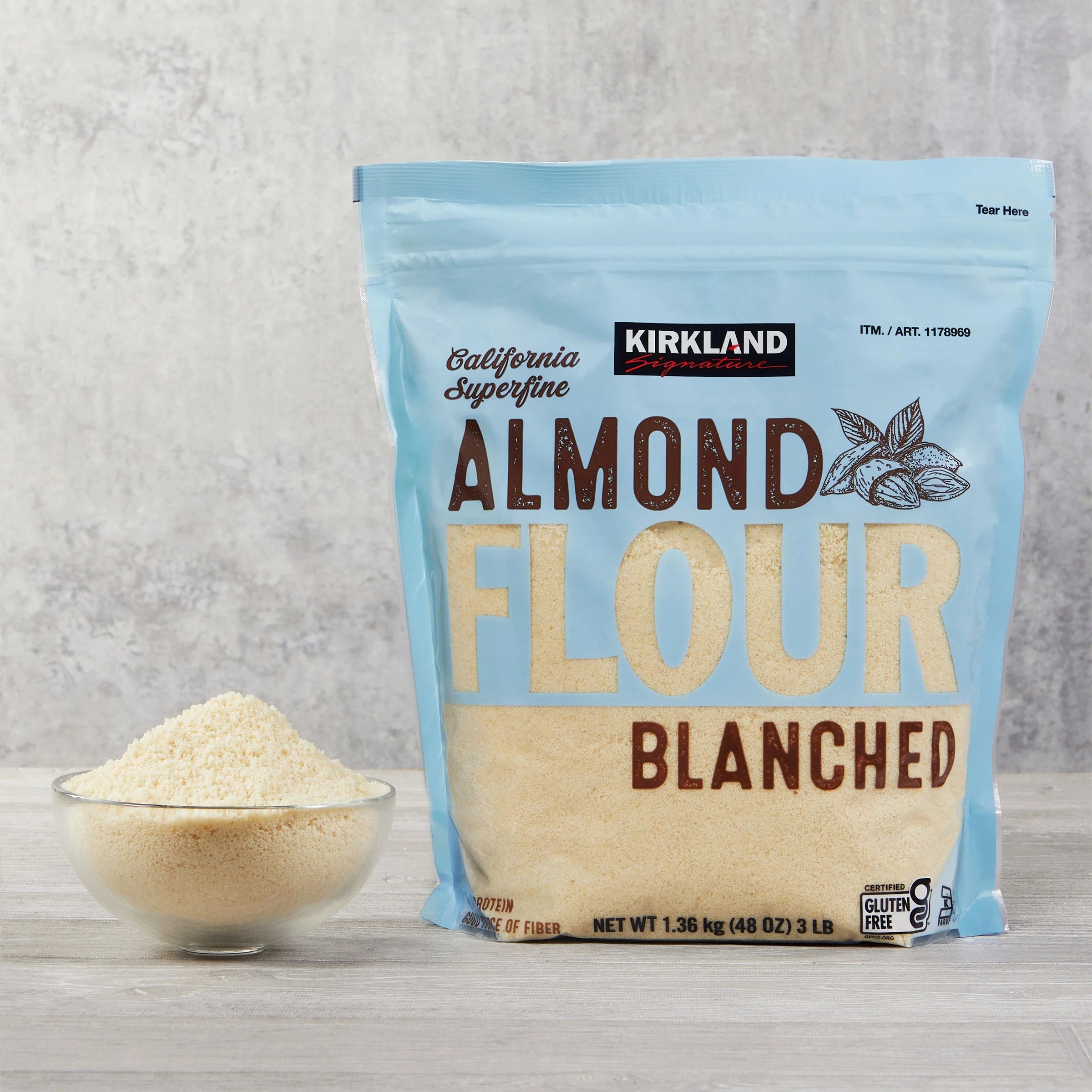 2 Packs Superfine Kosher Blanched Almond Flour, 3 Lbs U42634